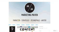 Desktop Screenshot of marketing-maven.com