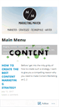 Mobile Screenshot of marketing-maven.com